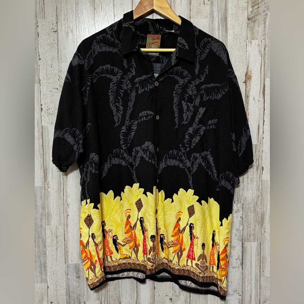 Pineapple Connection Rayon‎ Hawaiian Shirt